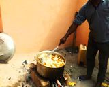 A picture of step 3 of Yam and goat meat pepper soup (UKODO) as the isokos call it.