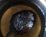 A picture of step 5 of Royal Dal Bati chokha.