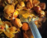 A picture of step 2 of Red meat mutton curry.