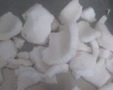 A picture of step 2 of Coconut Barfi.