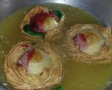 A picture of step 7 of Khoya khaja.