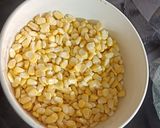 A picture of step 1 of Crispy Corn Chat.