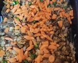 صورة لخطوة 2 من وصفة 😋😋صينية فاهيتا بالخضروات والارز في الفرن 😋😋