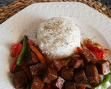 Foto del paso 13 de la receta: Tofu caramelizado con verduras y arroz