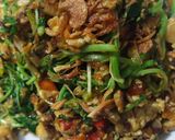 Foto langkah ke 2 dari resep Daun Cenil (Jukut) Masak Cabe Garam.