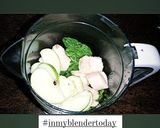A picture of step 2 of Creamy Green smoothie.