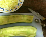 Foto del paso 1 de la receta: Calabacín a la carbonara