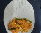 A picture of step 5 of Baked Vegetable Cornish.
