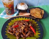 Foto langkah ke 4 dari resep Tumis Cumi Asap Pedas.