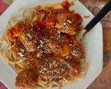 Foto del paso 6 de la receta: Pasta con albóndigas