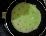 Foto langkah ke 4 dari resep Dadar gulung Polkadot dan motif isi kacang ijo kupas.