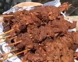 A picture of step 6 of Beef suya.