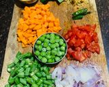 A picture of step 2 of Foxtail millet Upma.