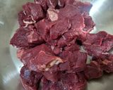 Foto langkah ke 1 dari resep Semur Daging Sapi (1 kg) Manis Gurih Kaya Rempah.