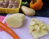 Foto del paso 1 de la receta: Pyttipanna, Fritada de salchichas y demás
