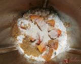 Foto del paso 2 de la receta Panecillos especiados de calabaza rellenos de queso