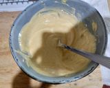 A picture of step 2 of Eggless Pan Baked Cookies.