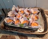 Foto del paso 5 de la receta: Muffins anaranjado rellenos con coco