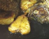 A picture of step 7 of Bengali fish.