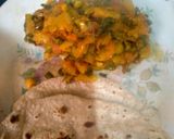 हरी लहसुन और आलू की सब्जी (hari lahsun aur aloo ki sabzi recipe in Hindi) रेसिपी चरण 3 फोटो