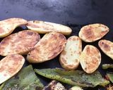 Une image de l'étape 2 de Pommes de terre grillées à la plancha.