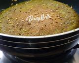 A picture of step 5 of Suji Palak Handvo.