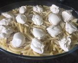 Háromsajtos sonkás baconos tészta recept fázis 6 fotója