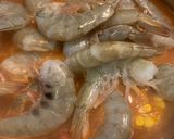 A picture of step 9 of Shrimp boil.