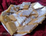 A picture of step 6 of Instant Kaju badam katli (cashew and almond katli).