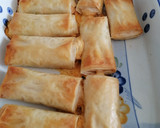 Foto del paso 8 de la receta: Rollitos crujientes de salmón ahumado y queso