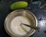 A picture of step 1 of Mango dessert.