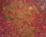 A picture of step 4 of Spicy Brinjles.