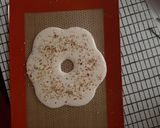 Une image de l'étape 32 de Couronne des rois en macaron, crème namelaka chocolat-praliné et.