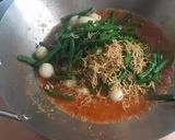 Foto langkah ke 3 dari resep Sambal Telur Puyuh, Kacang Panjang dan Teri.
