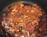 Foto del paso 5 de la receta: Canelones de pisto con bacalao gratinados con lactonesa de mostaza con miel