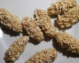 A picture of step 6 of Potatoes Maggi roll.