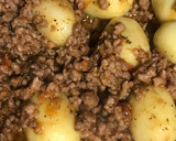 Foto del paso 3 de la receta: Ñoquis rellenos de pesto, con salsa de carne insuperable