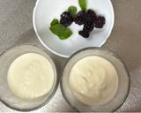 A picture of step 5 of Cream Cheese Cup with Blackberry and Mulberry.