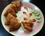 चिजी छोले समोसा रेसिपी चरण 7 फोटो