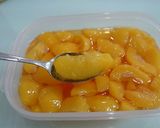 Hình bước làm 2 của món Đào ngâm
