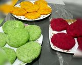 Foto del paso 2 de la receta: Arepas de Colores Rellenas