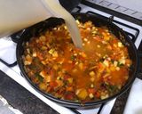 Foto del paso 6 de la receta Sopa de verduras con huevo poche