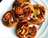 A picture of step 19 of Mini cheeseless pizza.