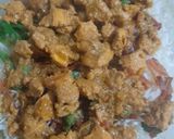 A picture of step 3 of Bbq rice.