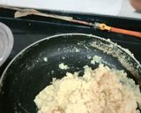 A picture of step 4 of Coconut burfi.