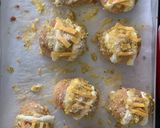 Foto langkah ke 7 dari resep Korean Cream Cheese Garlic Bread.