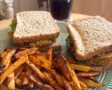 Foto del paso 5 de la receta: Hamburguesas de lentejas con papas caseras