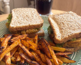 Foto del paso 5 de la receta: Hamburguesas de lentejas con papas caseras