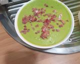 Foto del paso 3 de la receta: Crema de guisantes y espinacas