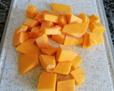 Foto del paso 1 de la receta: Crema de apio, puerro y calabaza